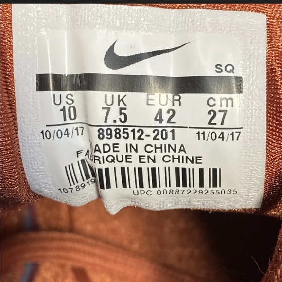 NIKE AIR MAX 90 LX Womens Size 10 - Picture 9 of 9